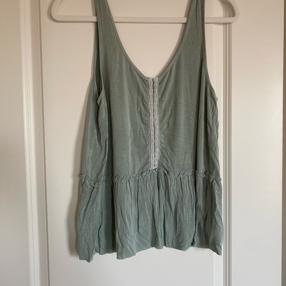 American Eagle soft & sexy green tank top.